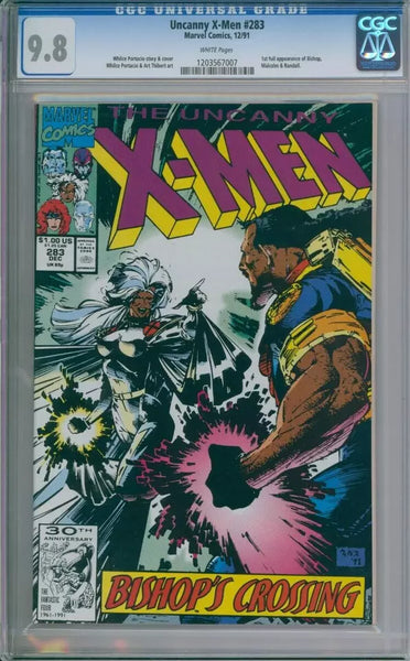 Uncanny X-Men #283 CGC 9.8 1st Appearance Of Bishop