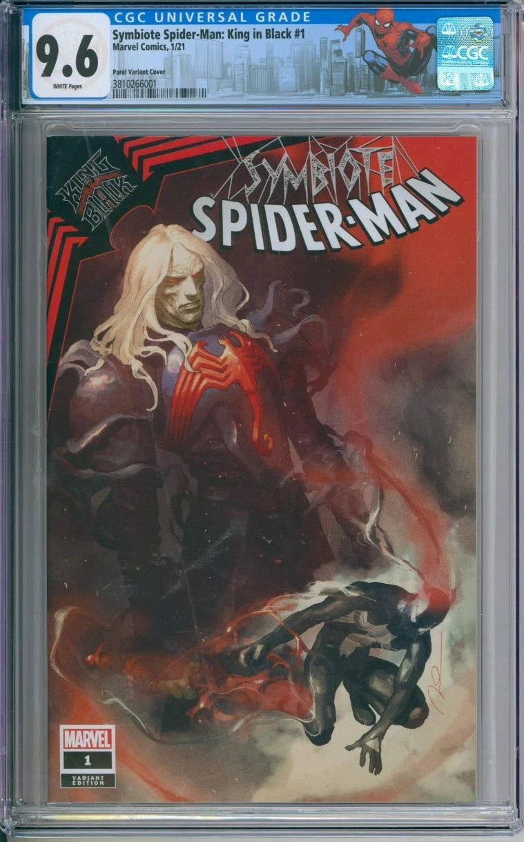 Symbiote Spider-Man: King In Black #1 CGC 9.6 Variant Cover