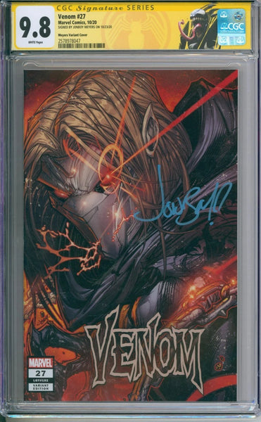 Venom #27 CGC Signature Series 9.8 Signed By Jonboy Meyers