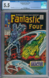 Fantastic Four #74 CGC 5.5 Stan Lee Jack Kirby