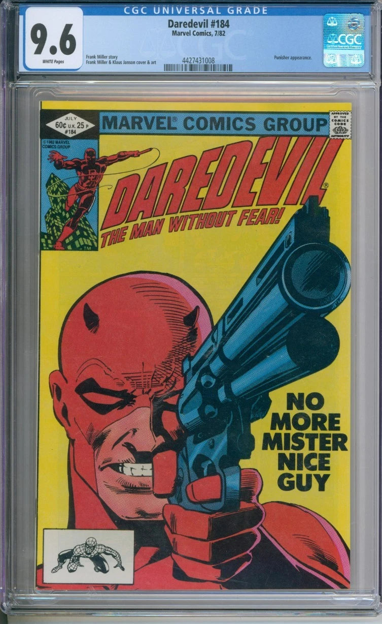 Daredevil #184 CGC 9.6 Frank Miller