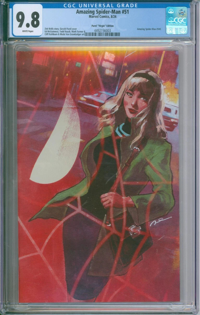 The Amazing Spider-Man #51 CGC 9.8 Parel "Virgin" Edition
