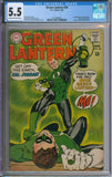 Green Lantern #59 CGC 5.5 1st Appearance Of Guy Gardner