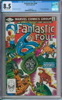 Fantastic Four #246 CGC 8.5 "Death" Of Puppet Master