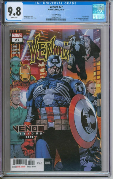 Venom #27 CGC 9.8 Second Printing