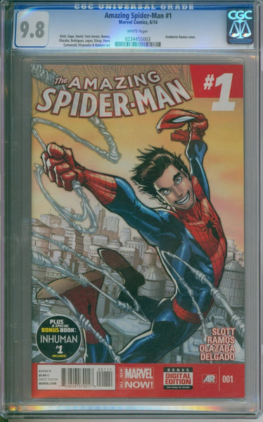 Amazing Spider-Man #1 CGC 9.8 Humberto Ramos Cover