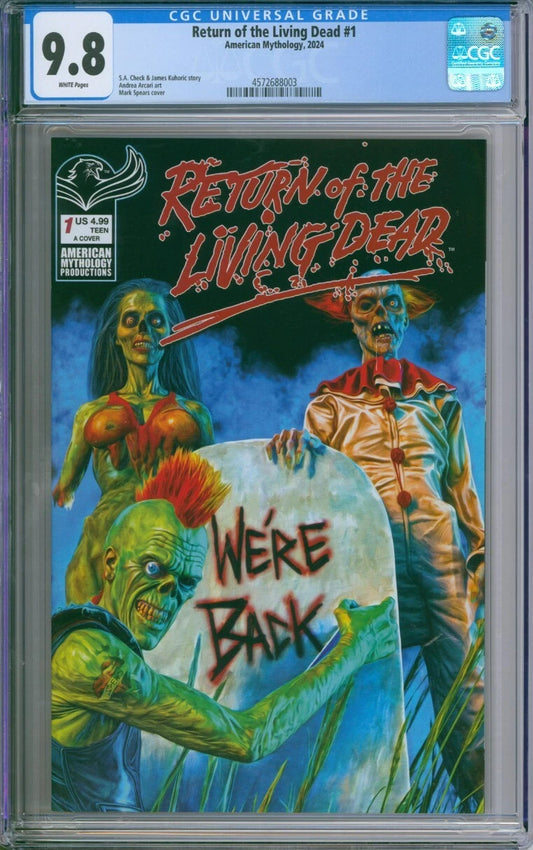 Return Of The Living Dead #1 CGC 9.8
