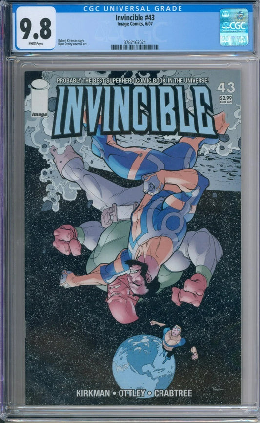 Invincible #43 CGC 9.8 Robert Kirkman