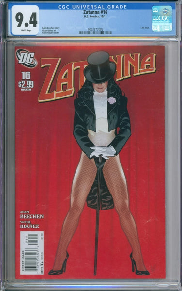 Zatanna #16 CGC 9.4 Last Issue