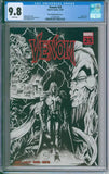 Venom #25 CGC 9.8 Third Printing/Sketch Cover