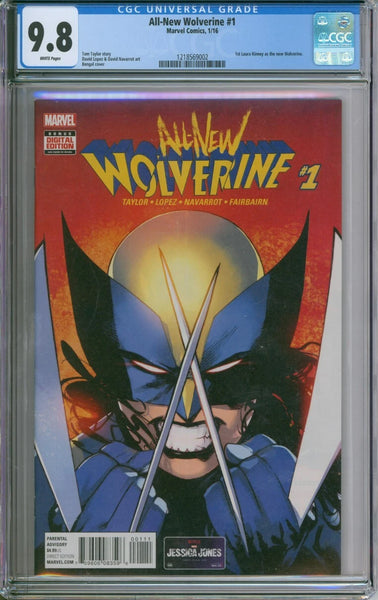 All-New Wolverine #1 CGC 9.8 1st Laura Kinney As The New Wolverine