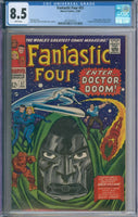 Fantastic Four #57 CGC 8.5 Stan Lee Jack Kirby
