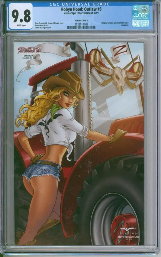 Robyn Hood: Outlaw #3 CGC 9.8 Variant Cover E