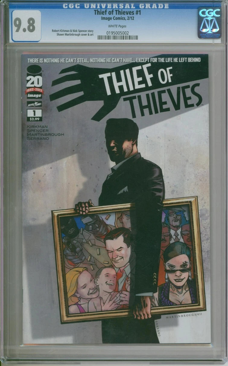 Thief Of Thieves #1 CGC 9.8 Robert Kirkman