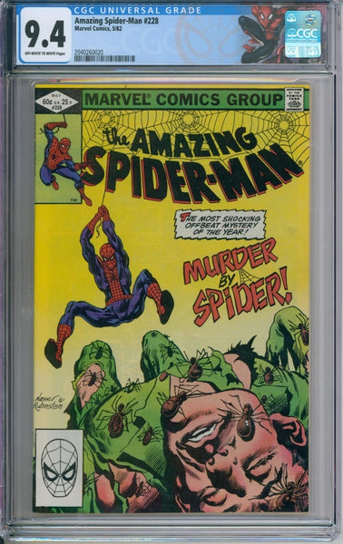 Amazing Spider-Man #228 CGC 9.4 Dave Simmons