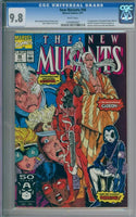 The New Mutants #98 CGC 9.8 1st Full Appearance Of Deadpool