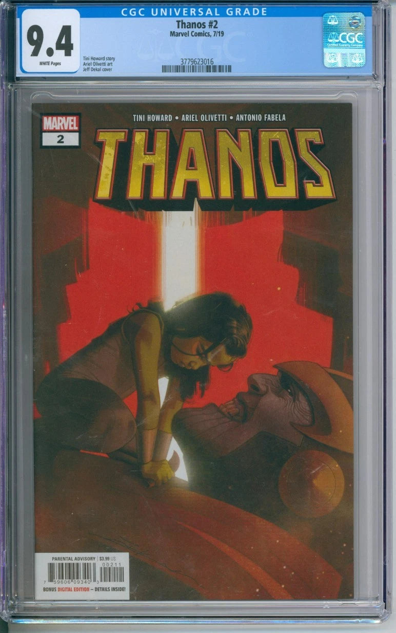 Thanos #2 CGC 9.4 Tini Howard
