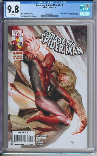 Amazing Spider-Man #610 CGC 9.8 Guggenheim