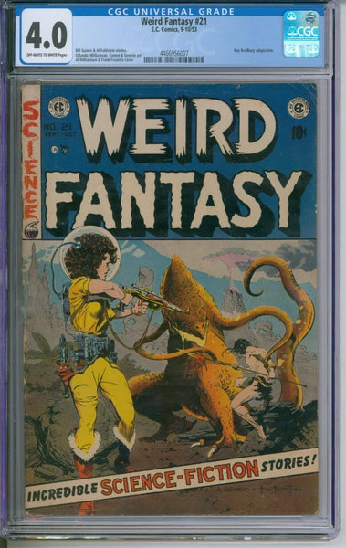 Weird Fantasy #21 CGC 4.0