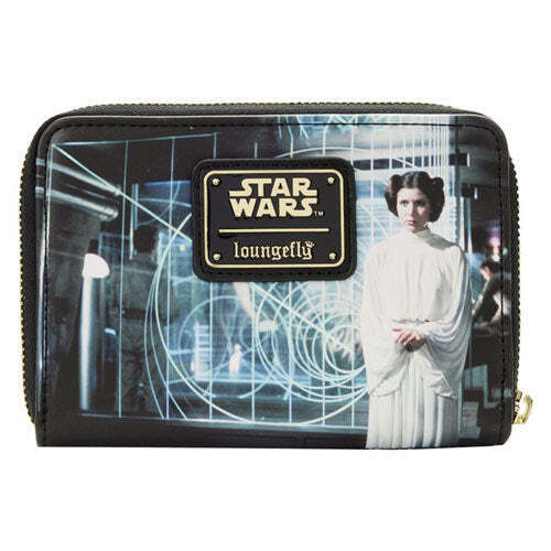 Star Wars IV: A New Hope - Luke / Leia Scenes Zip Around Wallet - Loungefly