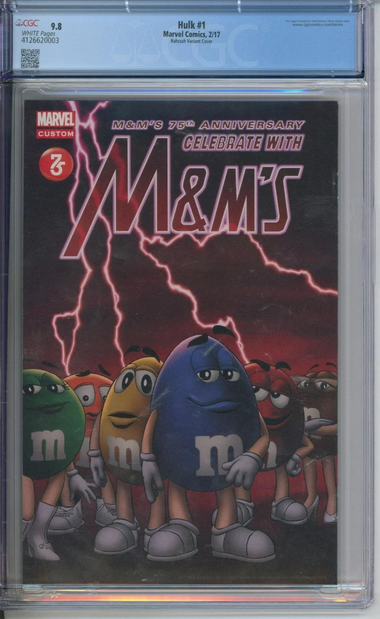 Hulk #1 CGC 9.8 Rahzzah Variant Cover