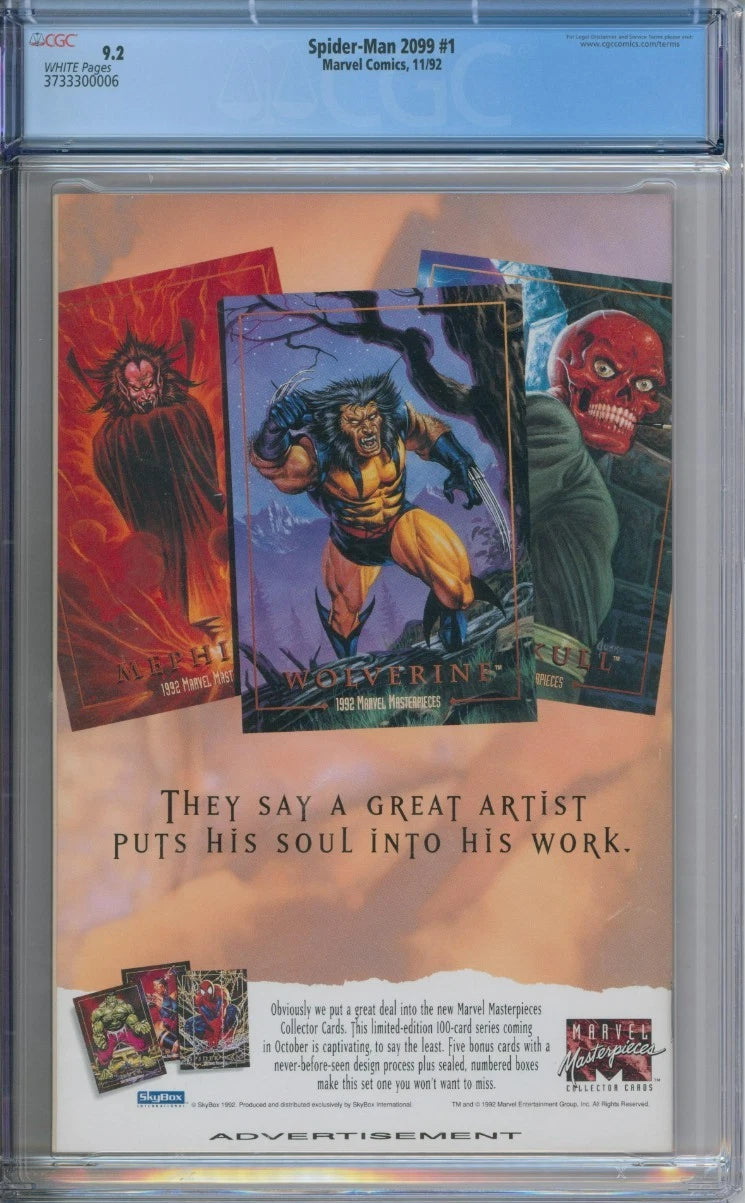 Spider-Man 2099 #1 CGC 9.2 Red Foil Cover