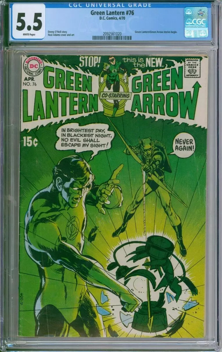 Green Lantern #76 CGC 5.5