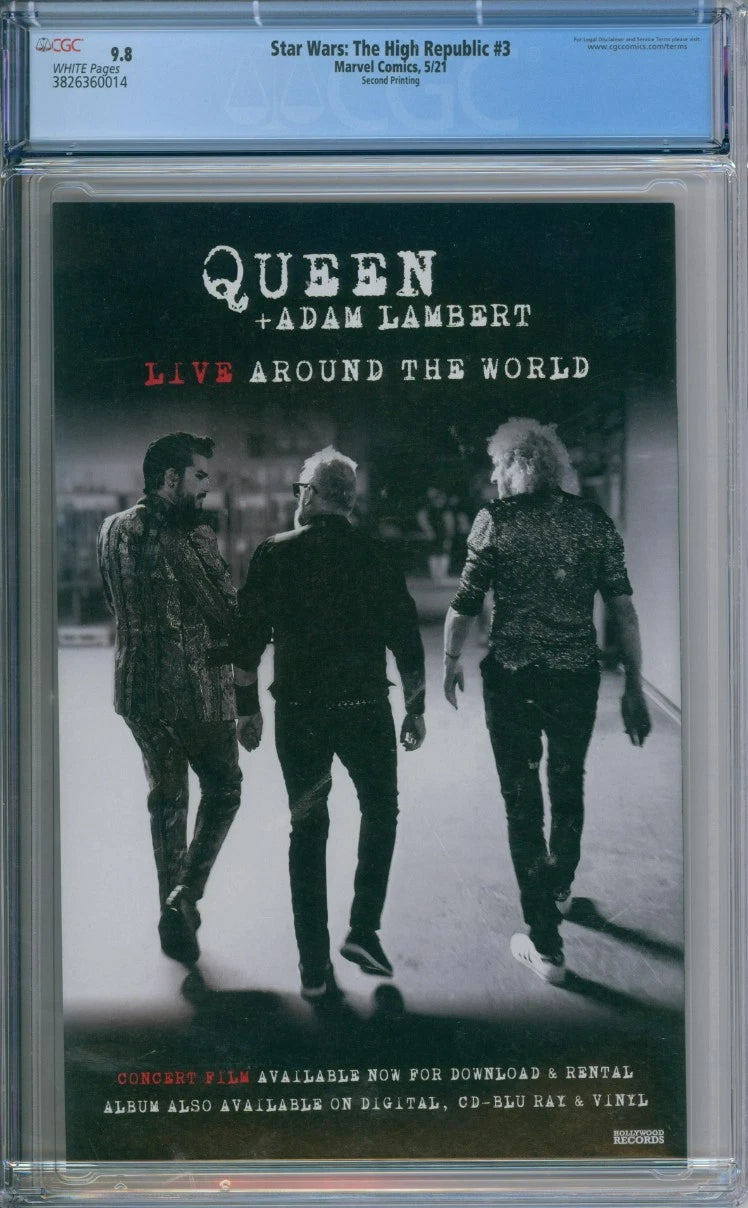 Star Wars: The High Republic #3 CGC 9.8 Second Printing