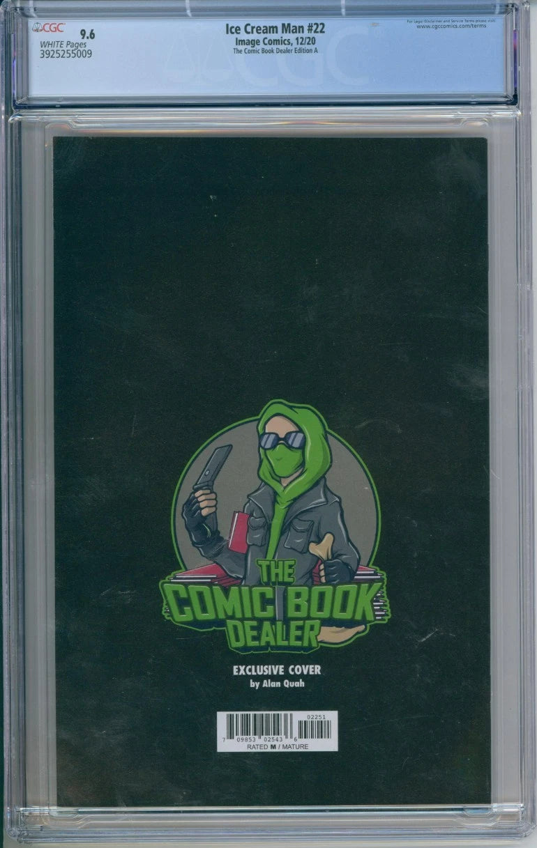 Ice Cream Man #22 CGC 9.6 Comic Book Dealer Edition A