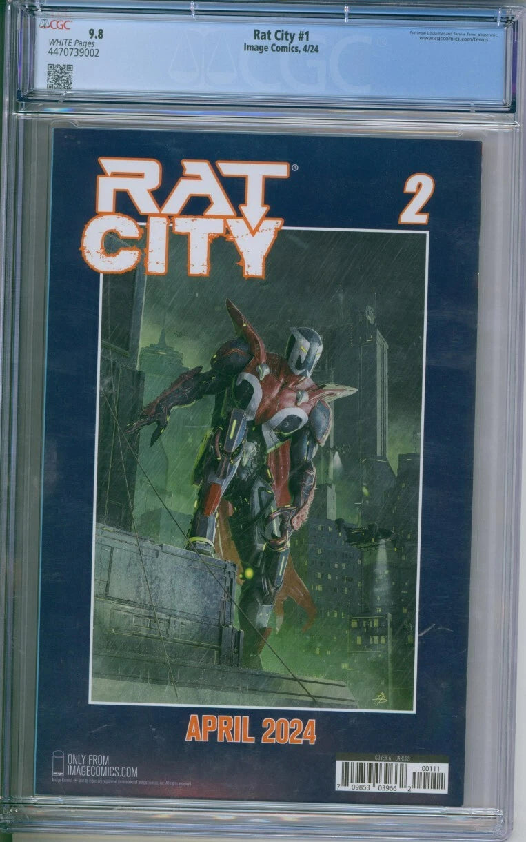 Rat City #1 CGC 9.8