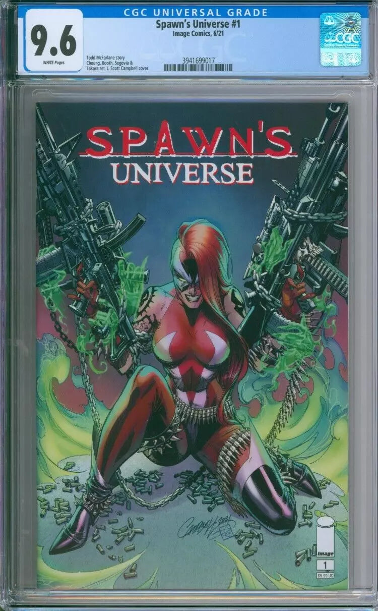 Spawn's Universe #1 CGC 9.6