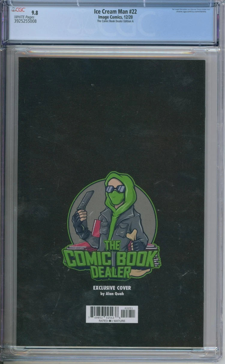 Ice Cream Man #22 CGC 9.8 Comic Book Dealer Edition
