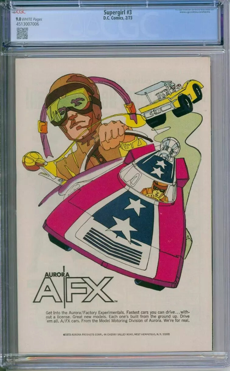 Supergirl #3 CGC 9.0