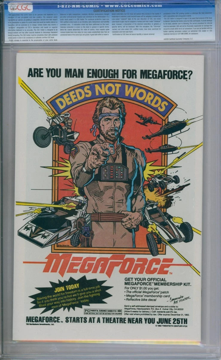 Daredevil #186 CGC 9.8 Frank Miller