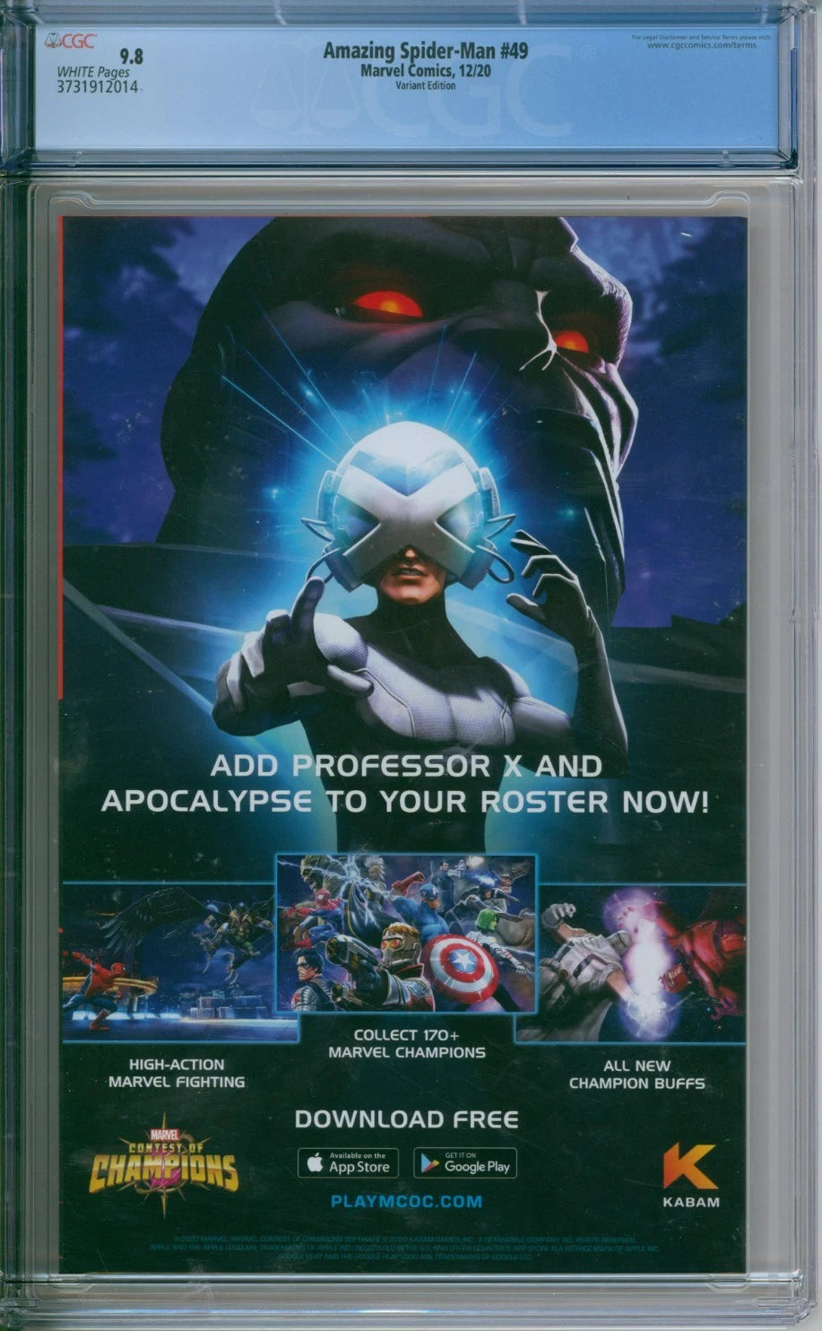 Amazing Spider-Man #49 (LGY #850) CGC 9.8 Variant