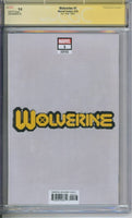 Wolverine #1 CGC Signature Series 9.8 Signed By Greg Horn