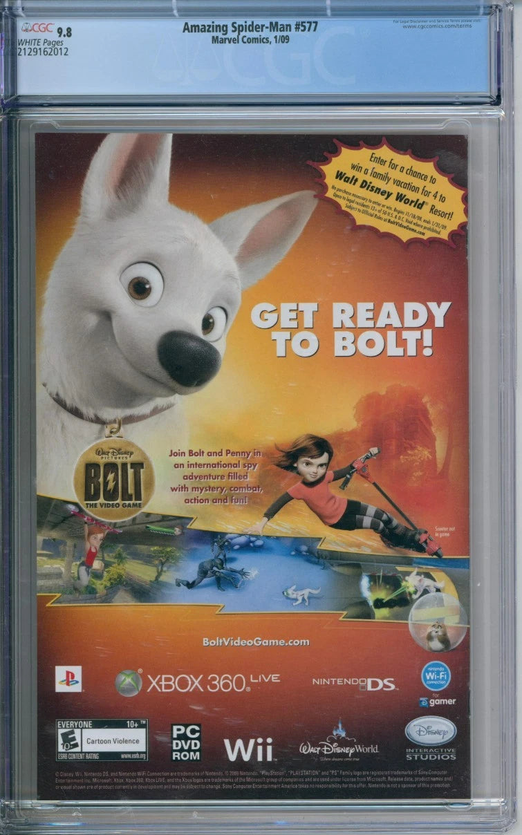 Amazing Spider-Man #577 CGC 9.8 Punisher