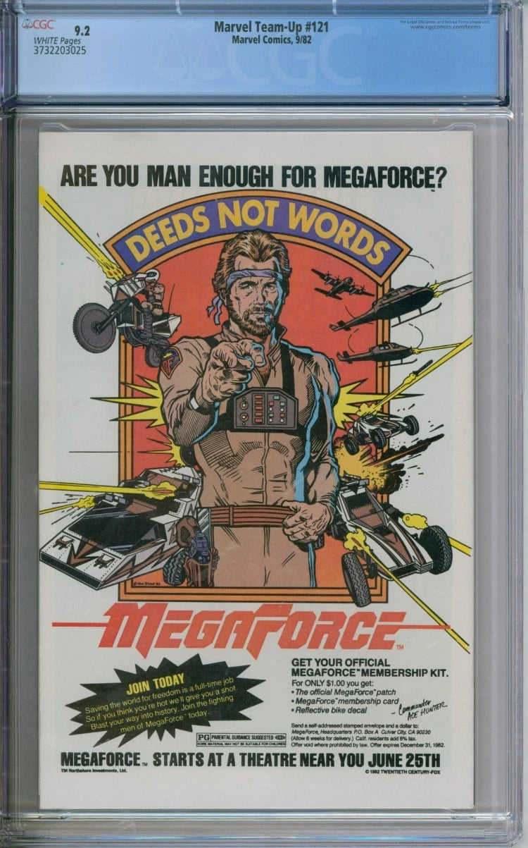 Marvel Team-Up #121 CGC 9.2 1st Appearance Of Frog-Man