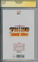Marvel 2-In-One #3 CGC Signature Series 9.8 Signed Mike Del Mundo