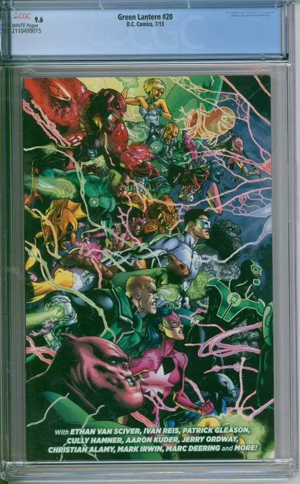 New 52 Green Lantern #20 CGC 9.6