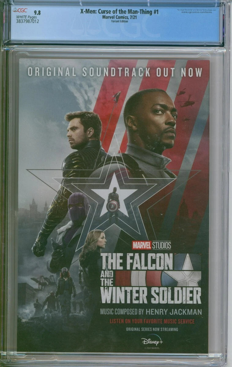 X-Men: Curse Of The Man-Thing #1 CGC 9.8 Variant Edition