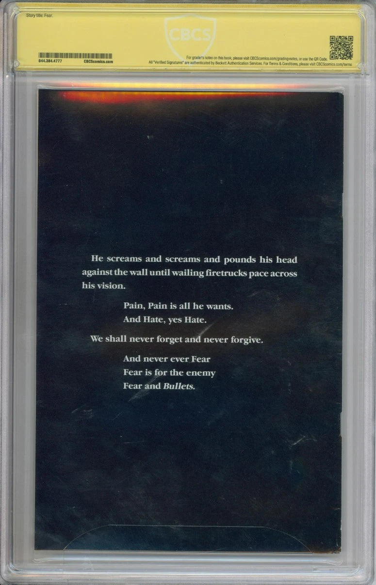 The Crow #2 CBCS 8.0 Signed By James O'Barr