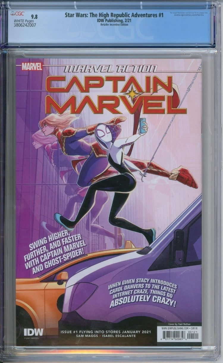 Star Wars: The High Republic Adventures #1 (B) CGC 9.8 Retailer Incentive