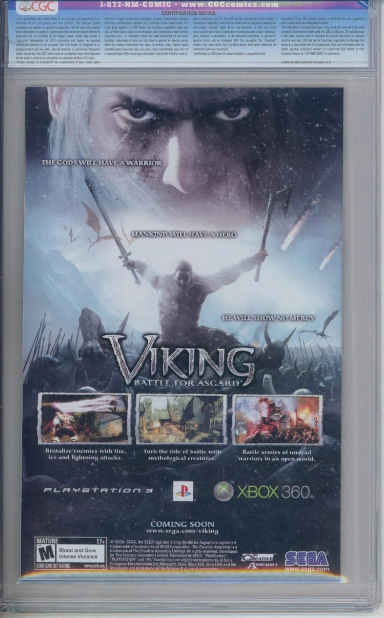 Fantastic Four #554 CGC 9.8 Mark Millar