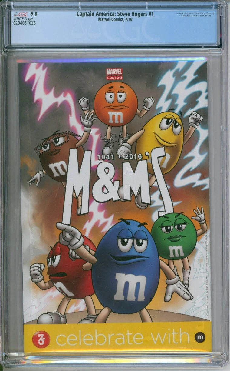 Captain America: Steve Rodgers #1 CGC 9.8 Revealed To Be Member Of Hydra