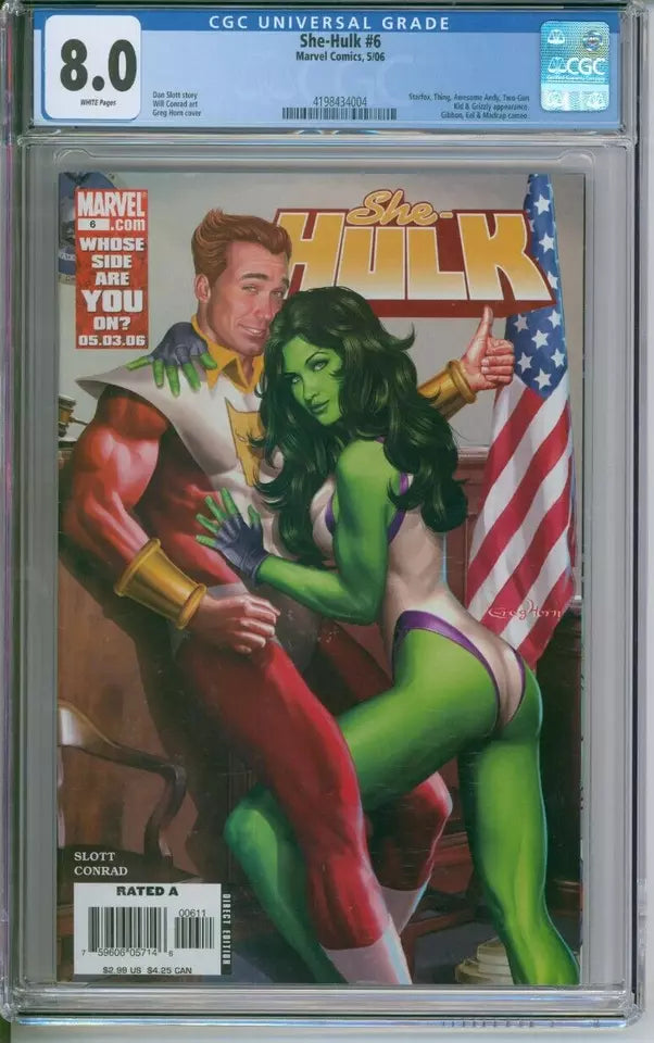 She-Hulk #6 CGC 8.0
