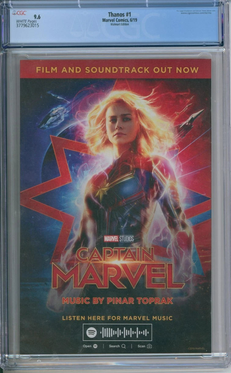 Thanos #1 CGC 9.6 Walmart Edition