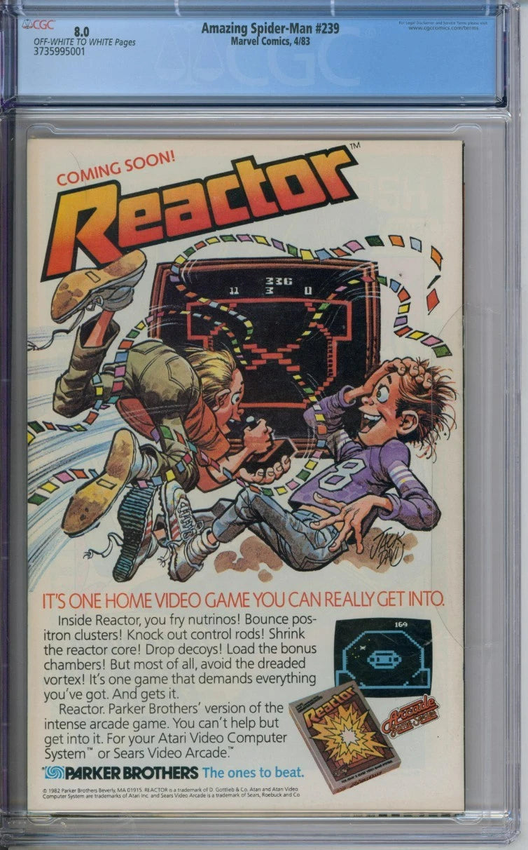 Amazing Spider-Man #239 CGC 8.0 1st Spider-Man Vs Hobgoblin Battle