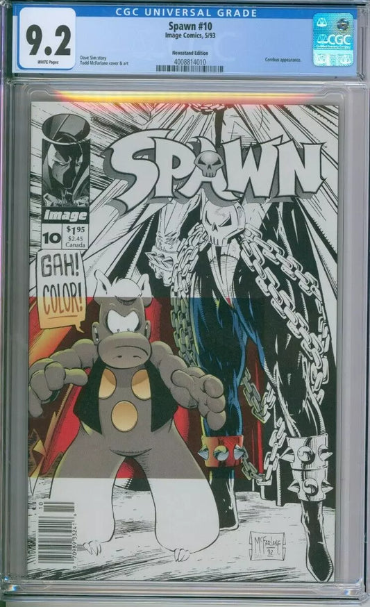 Spawn #10 CGC 9.2