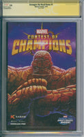 Avengers No Road Home #1 CGC Signature Series 9.8 Signed By Mark Brooks